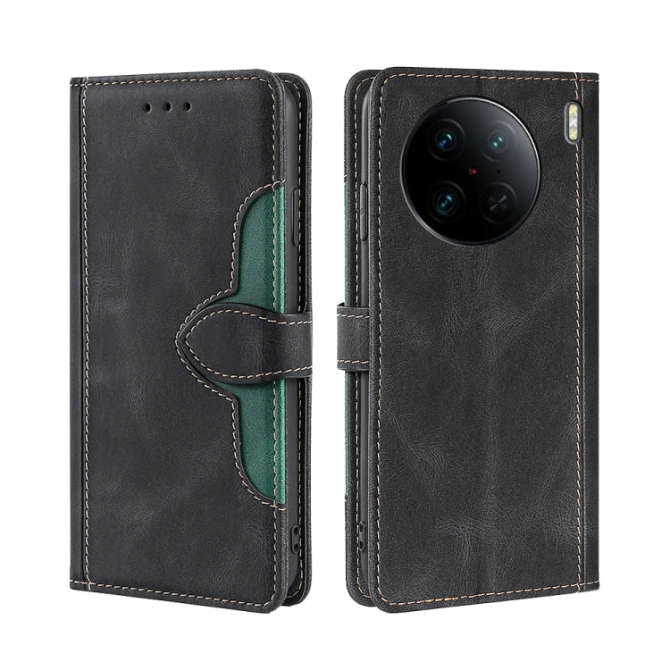 Skin Feel Magnetic Buckle Leather Phone Case