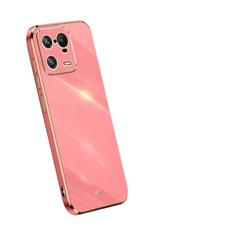 XINLI Straight Edge 6D Electroplate TPU Phone Case