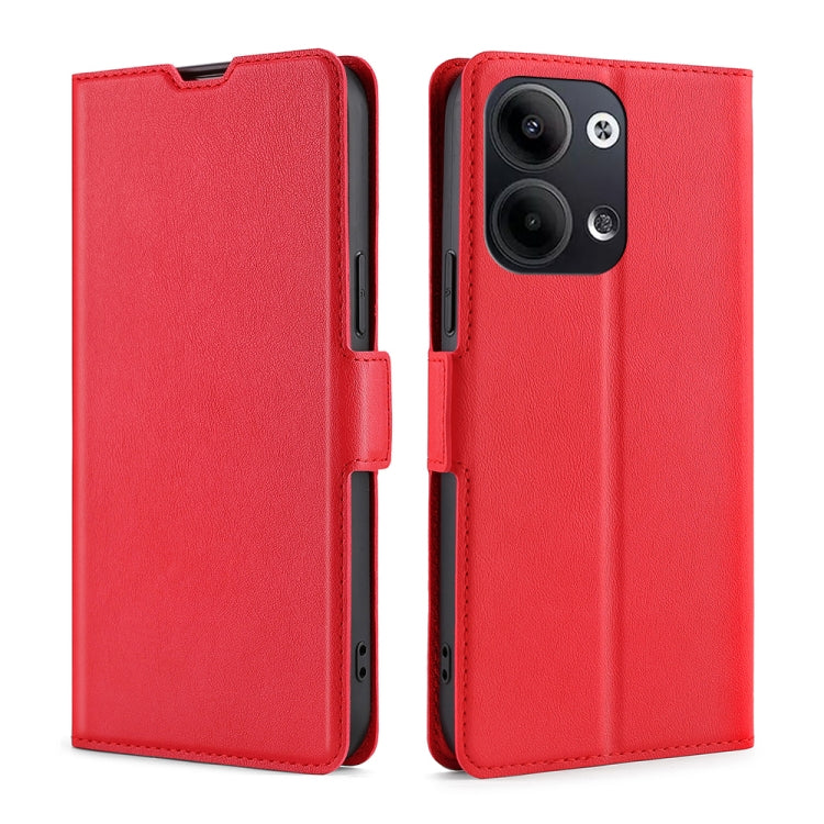 Ultra-thin Voltage Side Buckle Horizontal Flip Leather Phone Case