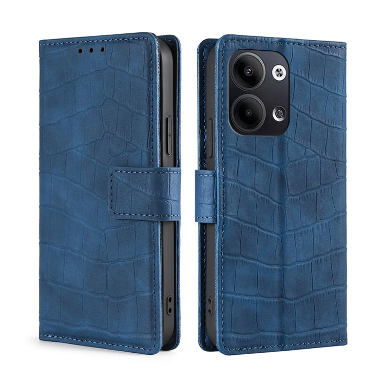 Skin Feel Crocodile Magnetic Clasp Leather Phone Case, For OPPO Reno9 5G / Reno9 Pro 5G, For OPPO Reno9 Pro+ 5G, For Realme 10 Pro 5G, For Realme 10 Pro+ 5G, For vivo X90 Pro 5G, For TCL 40R 5G