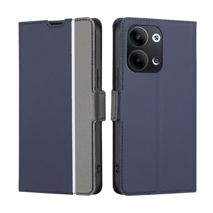 Twill Texture Side Button Leather Phone Case, For OPPO Reno9 5G / Reno9 Pro 5G, For OPPO Reno9 Pro+ 5G, For Realme 10 Pro 5G, For Realme 10 Pro+ 5G, For vivo X90 Pro 5G, For TCL 40R 5G