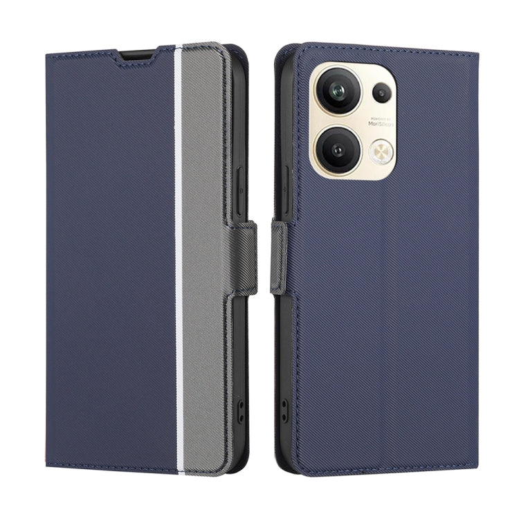 Twill Texture Side Button Leather Phone Case, For OPPO Reno9 5G / Reno9 Pro 5G, For OPPO Reno9 Pro+ 5G, For Realme 10 Pro 5G, For Realme 10 Pro+ 5G, For vivo X90 Pro 5G, For TCL 40R 5G