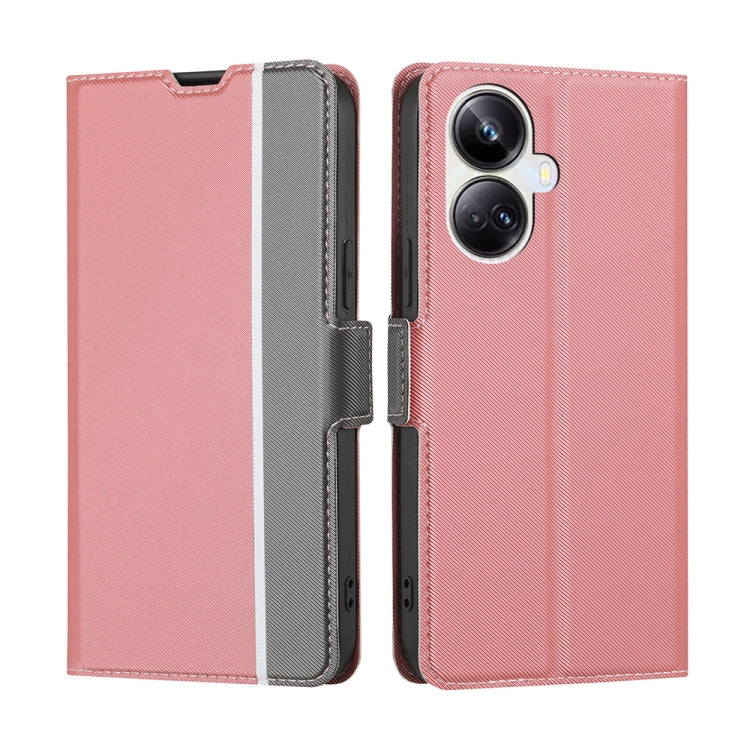 Twill Texture Side Button Leather Phone Case, For OPPO Reno9 5G / Reno9 Pro 5G, For OPPO Reno9 Pro+ 5G, For Realme 10 Pro 5G, For Realme 10 Pro+ 5G, For vivo X90 Pro 5G, For TCL 40R 5G