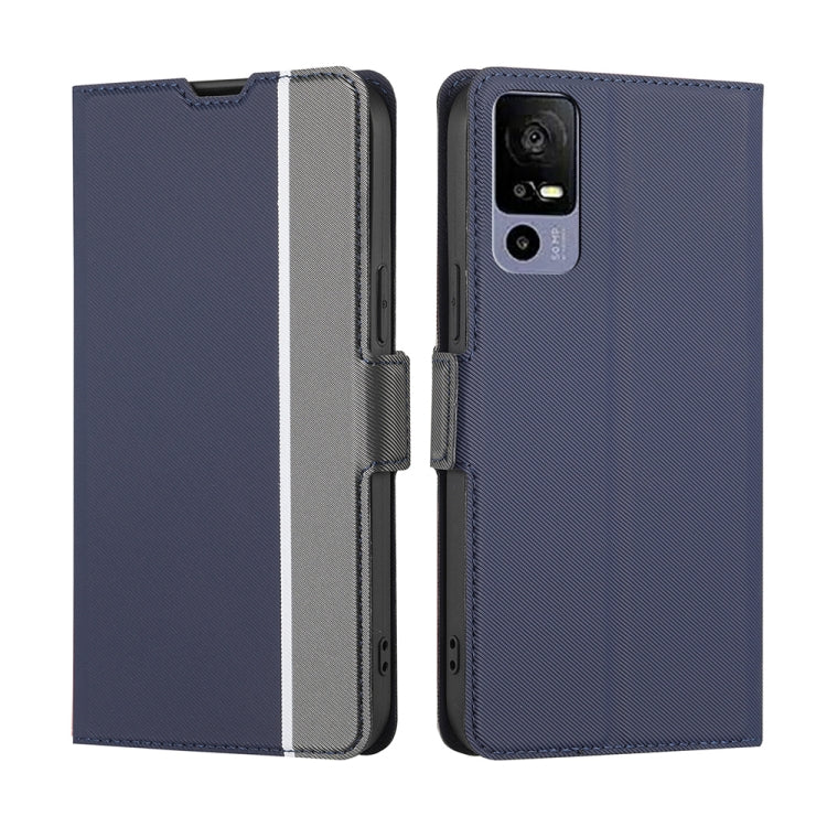 Twill Texture Side Button Leather Phone Case, For OPPO Reno9 5G / Reno9 Pro 5G, For OPPO Reno9 Pro+ 5G, For Realme 10 Pro 5G, For Realme 10 Pro+ 5G, For vivo X90 Pro 5G, For TCL 40R 5G