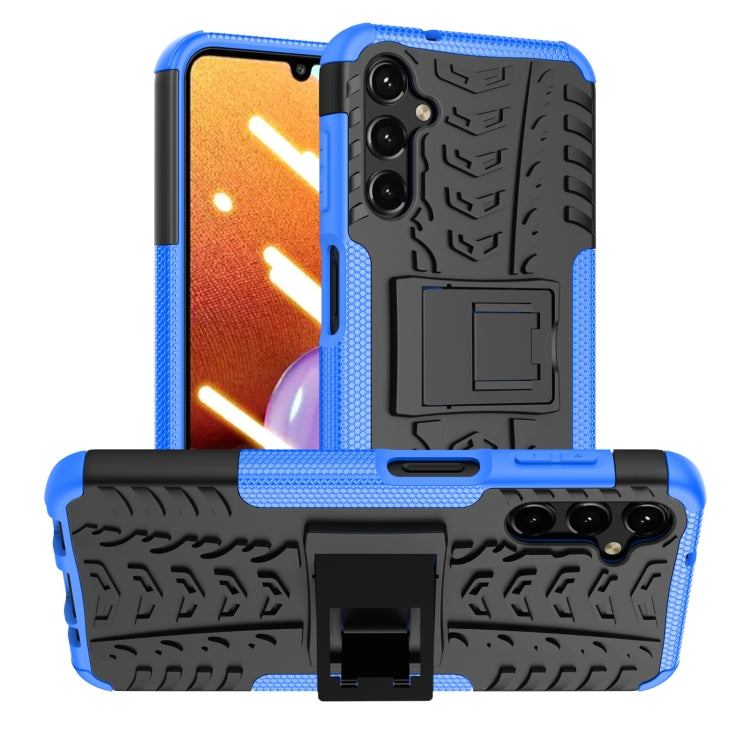 Tire Texture TPU + PC Phone Case with Holder, For Motorola Moto E22, For OPPO A57 5G / OnePlus Nord N300, For Samsung Galaxy S23+ 5G, For Samsung Galaxy A14 5G