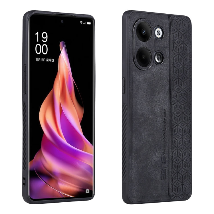 AZNS 3D Embossed Skin Feel Phone Case, For OPPO Reno9 / Reno9 Pro, For Honor 80 SE, For Xiaomi 13 Pro