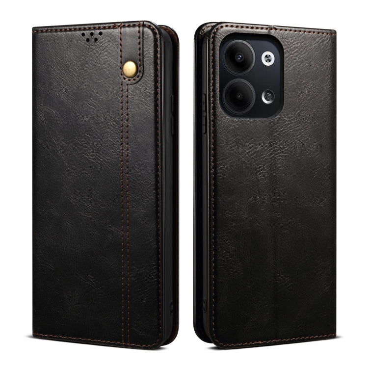 Oil Wax Crazy Horse Texture Leather Phone Case, For OPPO Reno9 Pro, For OPPO Reno9, For vivo X90 Pro, For vivo X90