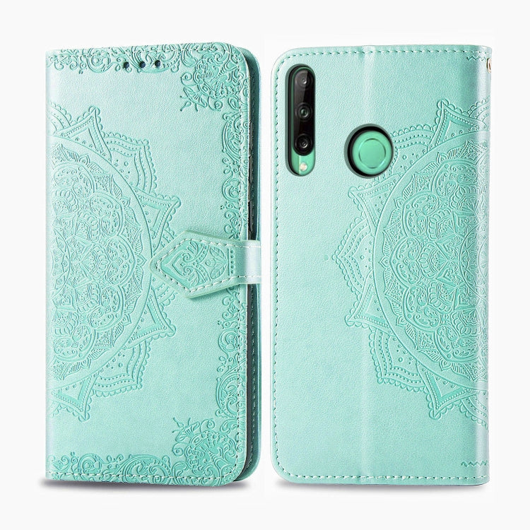 Embossed Mandala Pattern PC + TPU Horizontal Flip Leather Case with Holder & Card Slots, For Huawei P40, For Huawei P40 Lite / nova 6 SE, For Huawei P40 Pro / P40 Pro+, For Huawei Y7P, For Galaxy A11