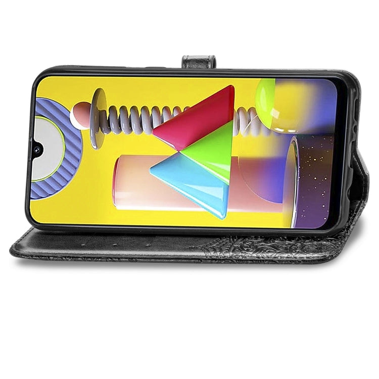 Embossed Mandala Pattern PC + TPU Horizontal Flip Leather Case with Holder &amp; Card Slots, For Kyocera Digno BX, For OPPO Realme C3, For Vivo Z6, For Xiaomi Redmi Note 9S, For Huawei Y6s (2019)