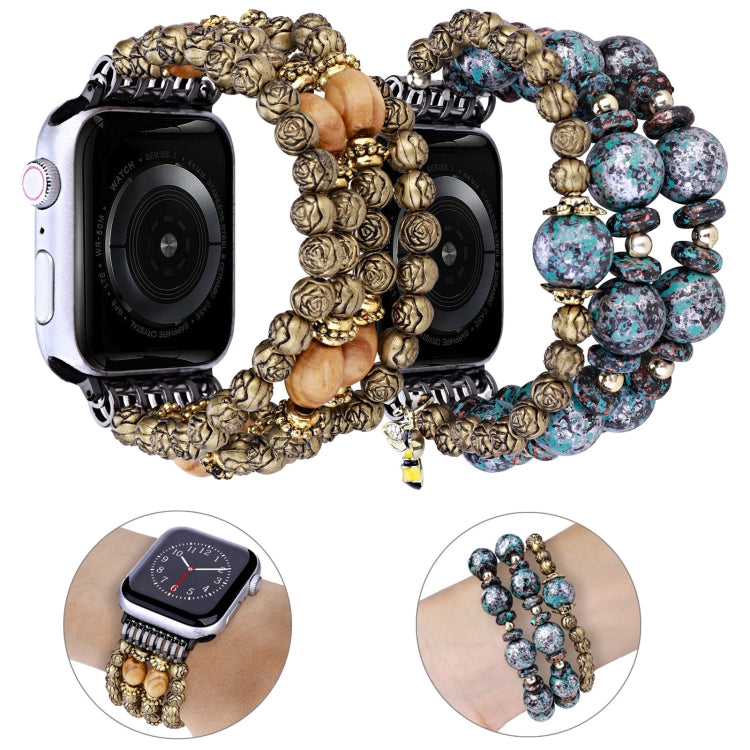 Rose Beads Watch Band, For Apple Watch Ultra 49mm / Series 8&amp;7 45mm, For Apple Watch Series 8&amp;7 41mm