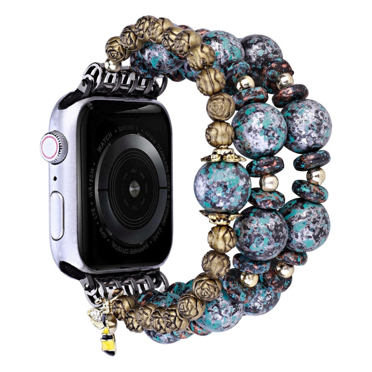 Rose Beads Watch Band, For Apple Watch Ultra 49mm / Series 8&amp;7 45mm, For Apple Watch Series 8&amp;7 41mm