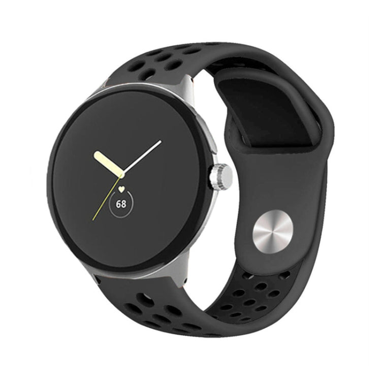 Two-color Reverse Buckle Silicone Watch Band