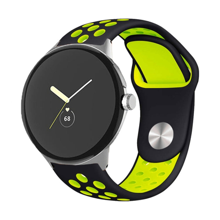 Two-color Reverse Buckle Silicone Watch Band