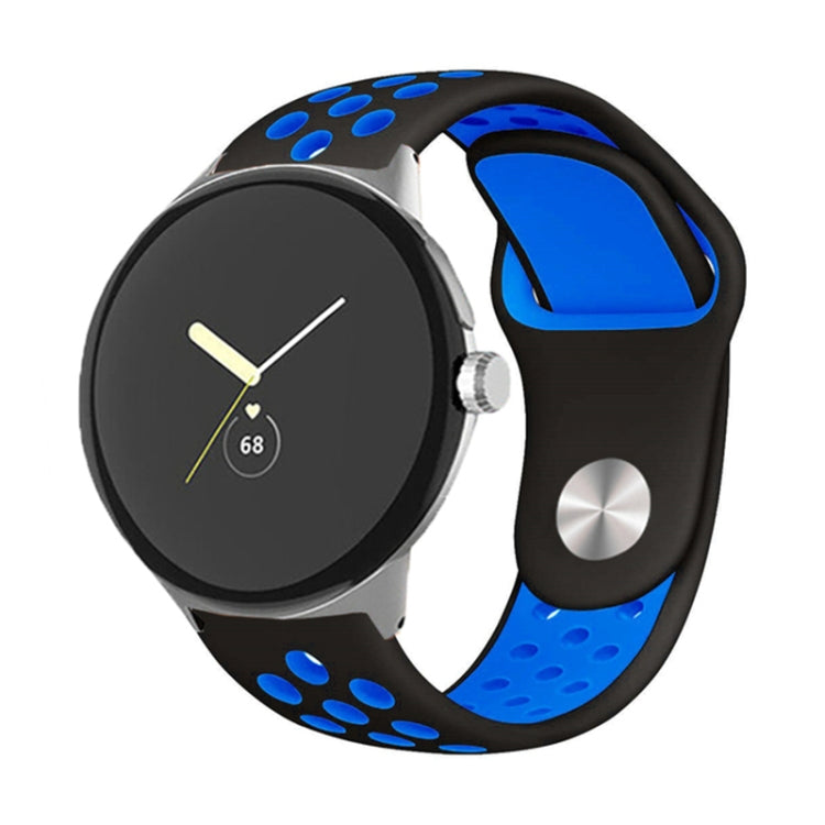 Two-color Reverse Buckle Silicone Watch Band