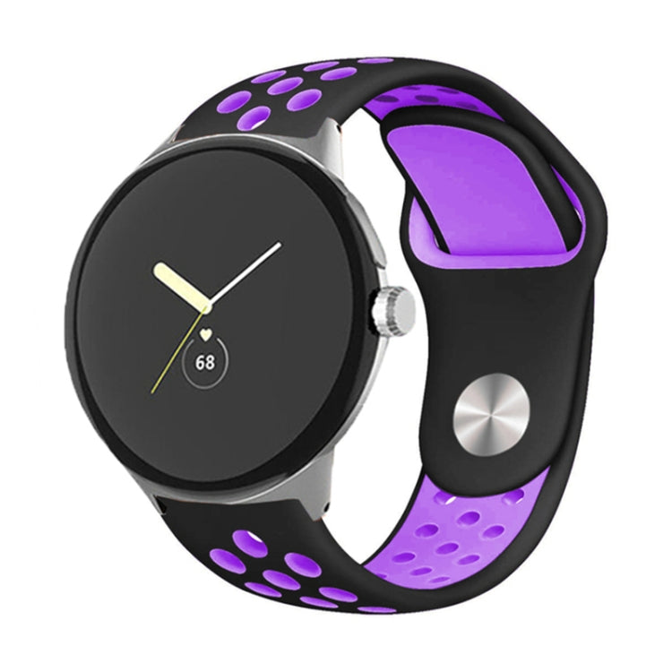 Two-color Reverse Buckle Silicone Watch Band