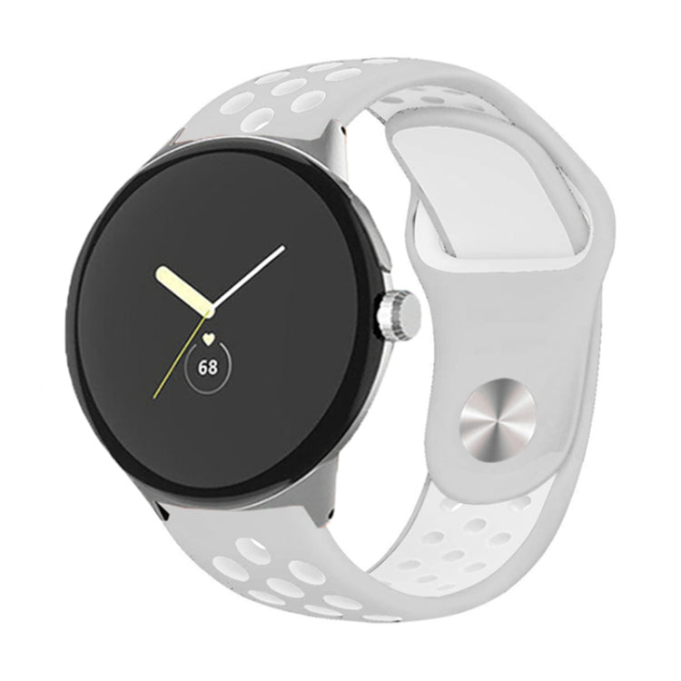 Two-color Reverse Buckle Silicone Watch Band