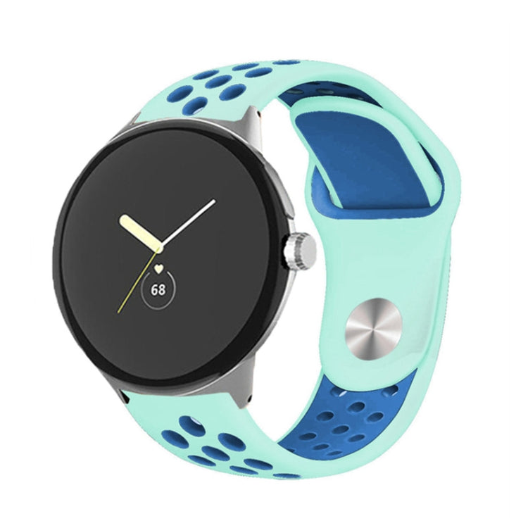 Two-color Reverse Buckle Silicone Watch Band