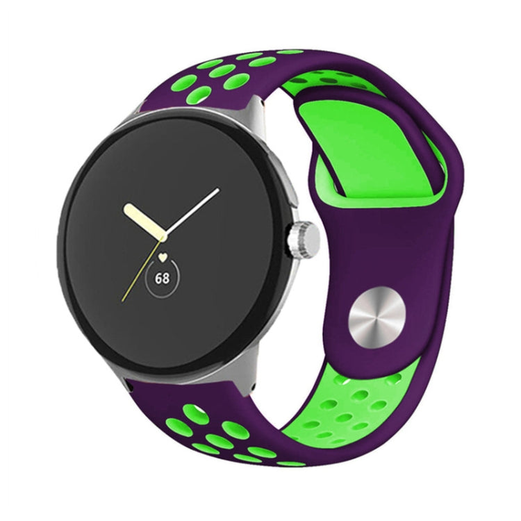 Two-color Reverse Buckle Silicone Watch Band