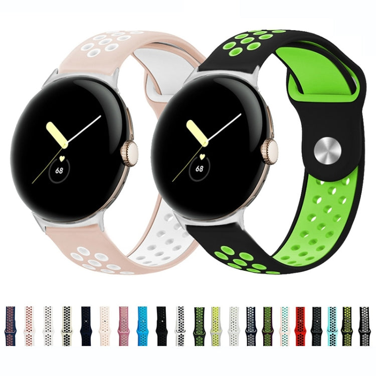 Two-color Reverse Buckle Silicone Watch Band