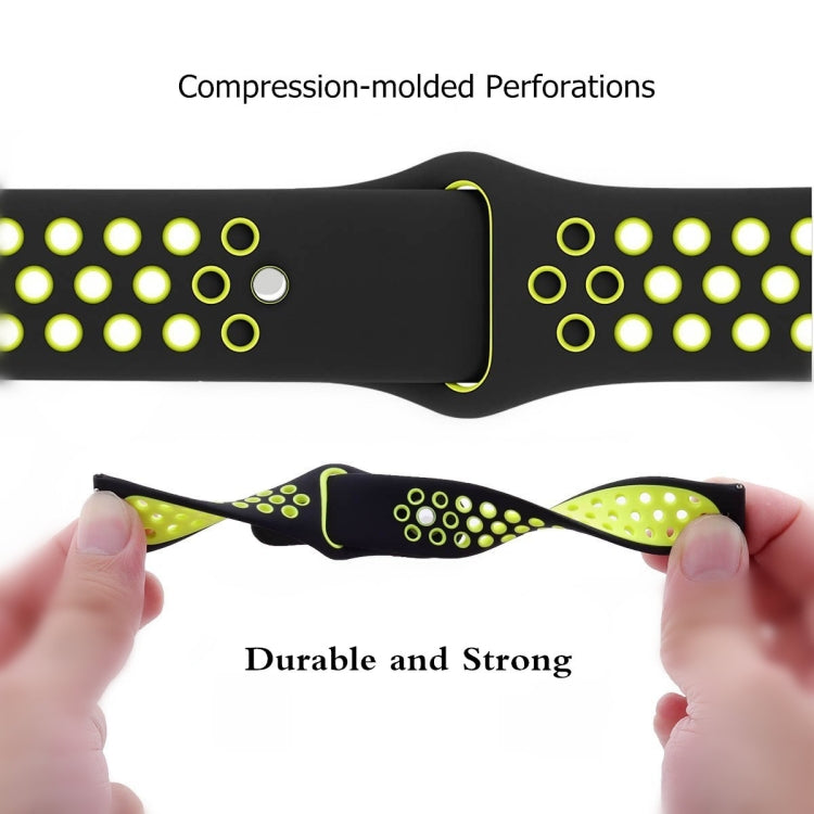 Two-color Reverse Buckle Silicone Watch Band