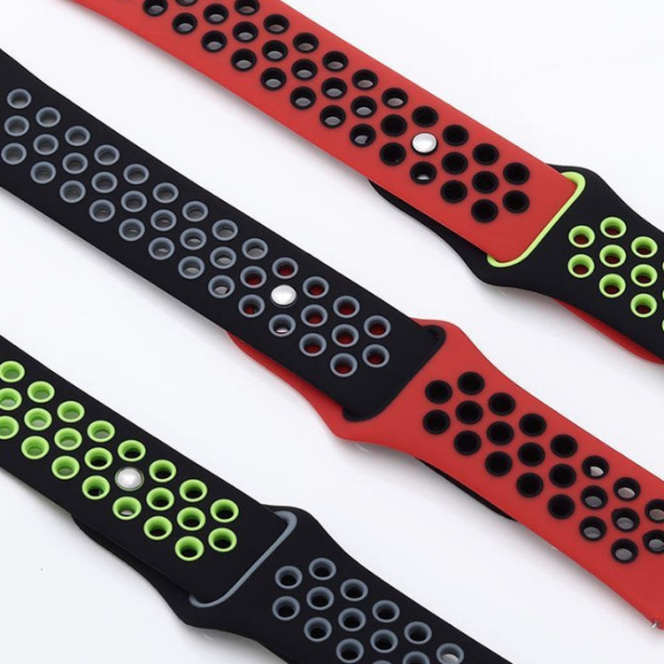 Two-color Reverse Buckle Silicone Watch Band