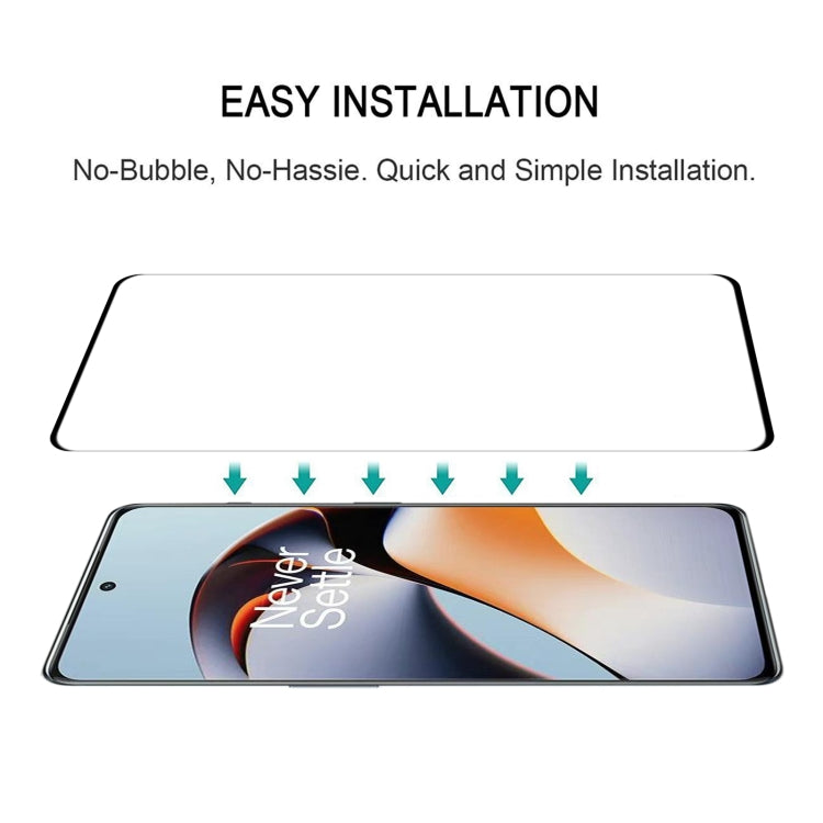 For OnePlus Ace 2/ Ace 2 Pro 3D Curved Edge Full Screen Tempered Glass Film, For OnePlus 11R(1 PC), For OnePlus Ace 2(1 PC), For OPPO Find X6(1 PC), For OPPO Find X6 Pro(1 PC)