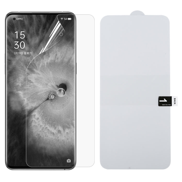 For OnePlus Ace 2/ Ace 2 Pro Full Screen Protector Explosion-proof Hydrogel Film, For OnePlus 11R, For OnePlus Ace 2, For OPPO Find X6, For OPPO Find X6 Pro