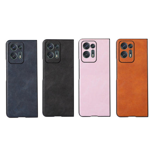 Cowhide Texture PU Phone Case, For OPPO Find N2