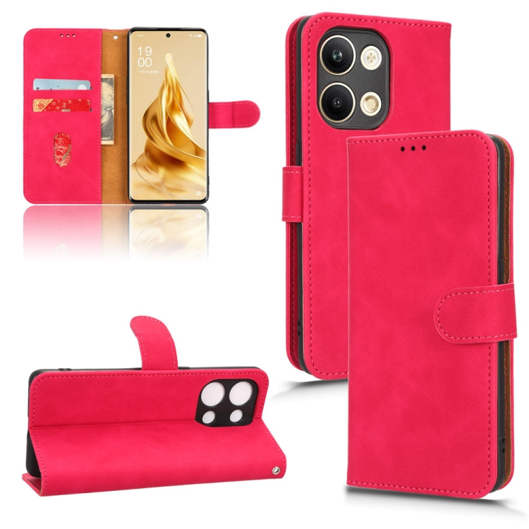 Skin Feel Magnetic Flip Leather Phone Case, For Realme C30 / C33S, For OPPO Reno9 / Reno9 Pro 5G, For OPPO Reno9 Pro+ 5G, For TCL 305i, For Google Pixel 7a, For Blackview BV7200