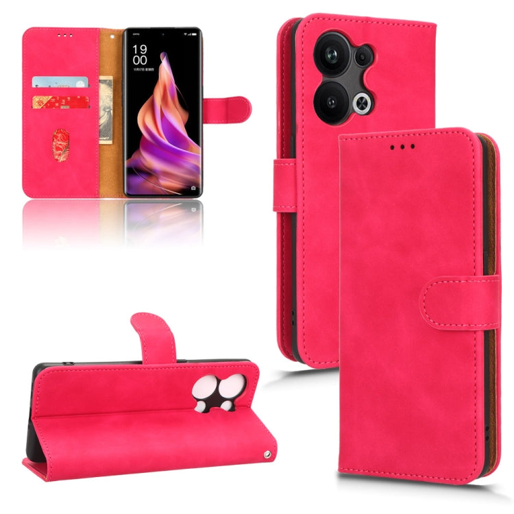 Skin Feel Magnetic Flip Leather Phone Case, For Realme C30 / C33S, For OPPO Reno9 / Reno9 Pro 5G, For OPPO Reno9 Pro+ 5G, For TCL 305i, For Google Pixel 7a, For Blackview BV7200