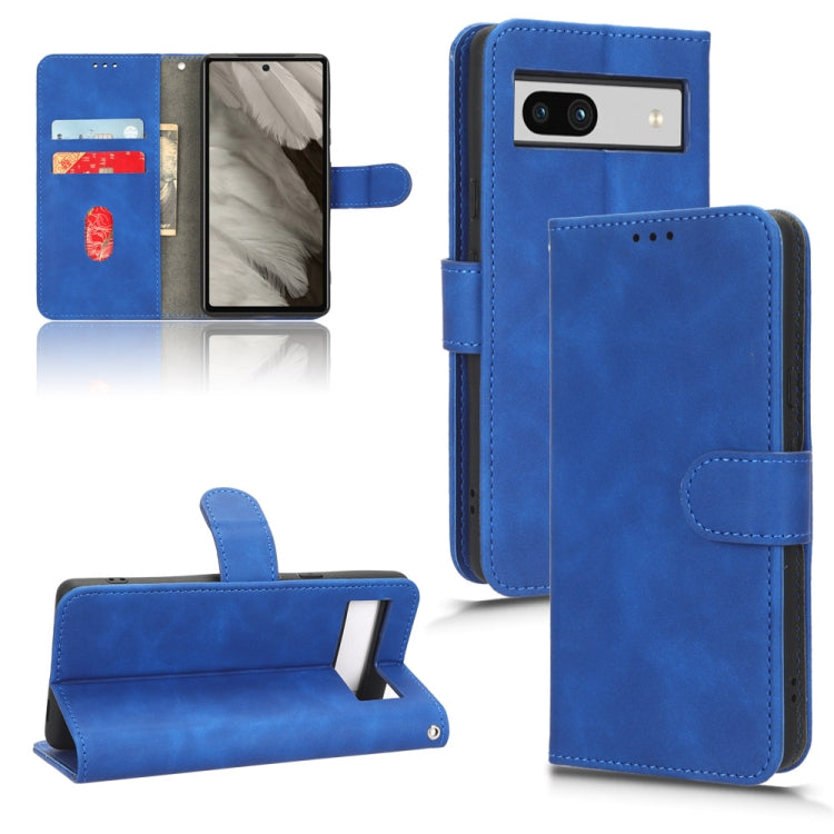 Skin Feel Magnetic Flip Leather Phone Case
