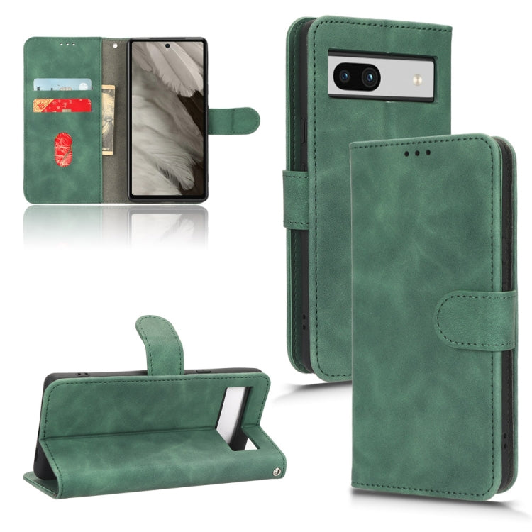 Skin Feel Magnetic Flip Leather Phone Case