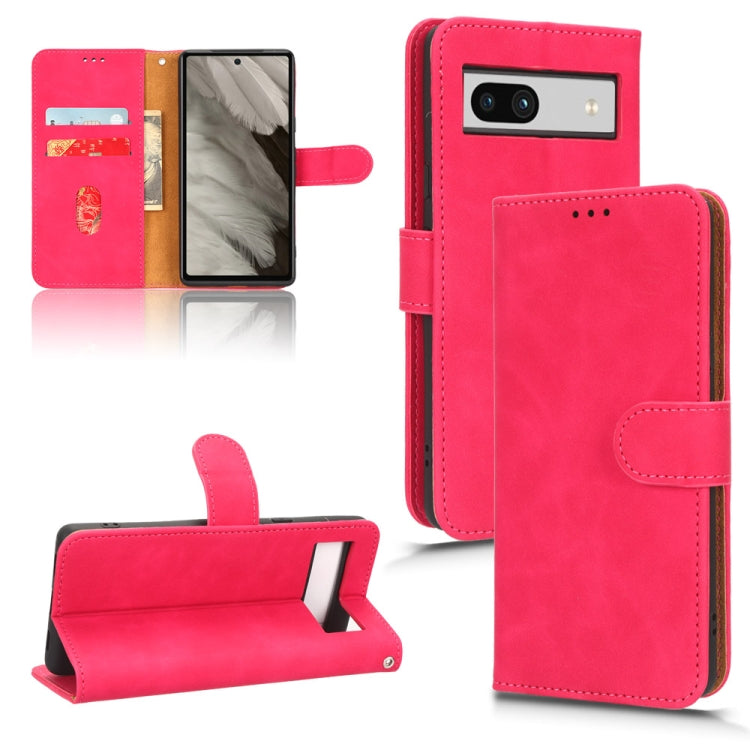 Skin Feel Magnetic Flip Leather Phone Case