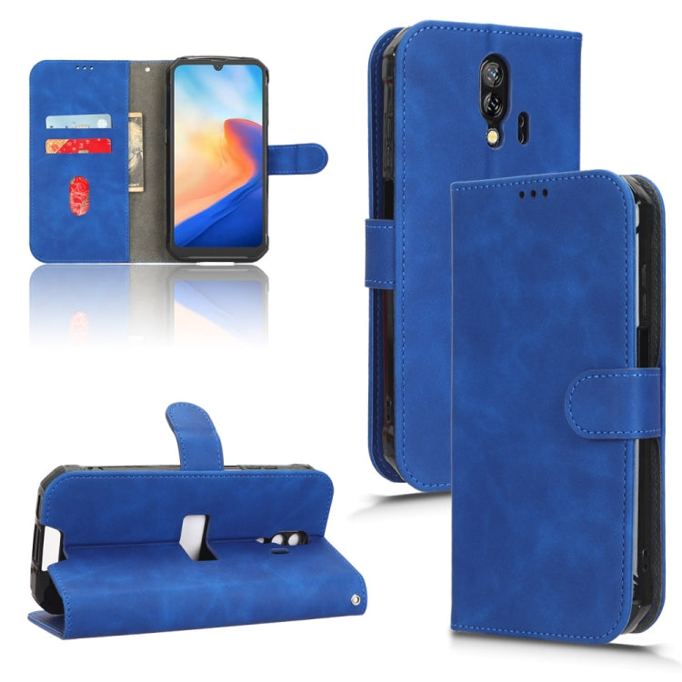 Skin Feel Magnetic Flip Leather Phone Case