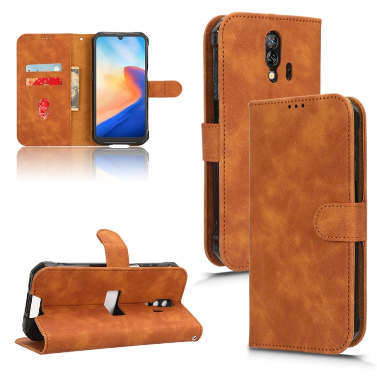 Skin Feel Magnetic Flip Leather Phone Case