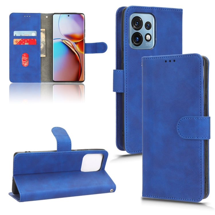 Skin Feel Magnetic Flip Leather Phone Case