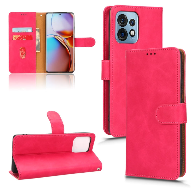 Skin Feel Magnetic Flip Leather Phone Case