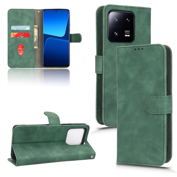 Skin Feel Magnetic Flip Leather Phone Case, For Motorola Moto X40 Pro, For Xiaomi 13 Pro