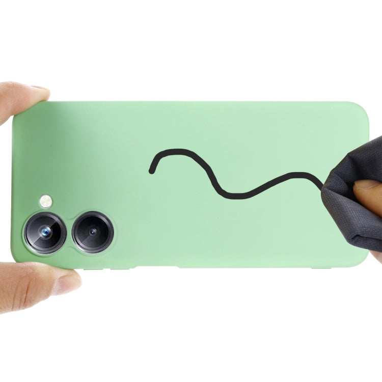 Color Liquid Silicone Phone Case, For Realme 10 4G