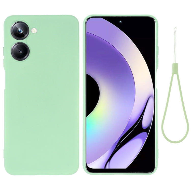 Color Liquid Silicone Phone Case, For Realme 10 4G
