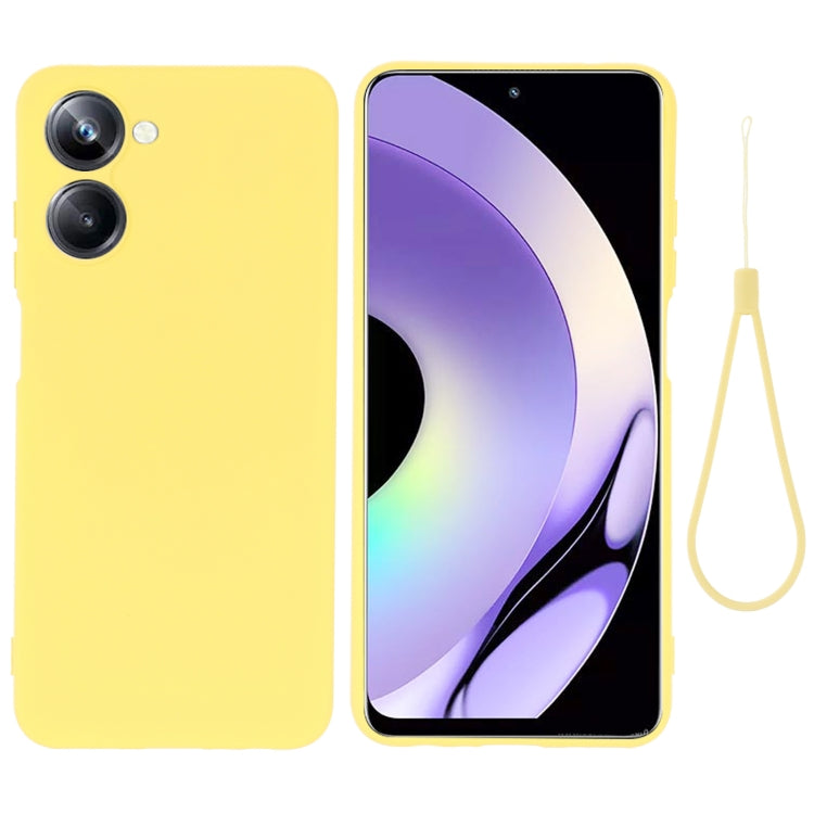 Color Liquid Silicone Phone Case, For Realme 10 4G