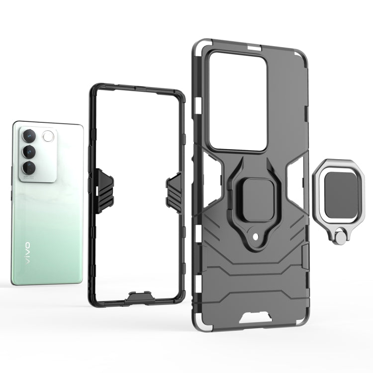 Magnetic Ring Holder PC + TPU Phone Case, For vivo S16, For vivo S16 Pro, For vivo S16e, For vivo iQOO 11