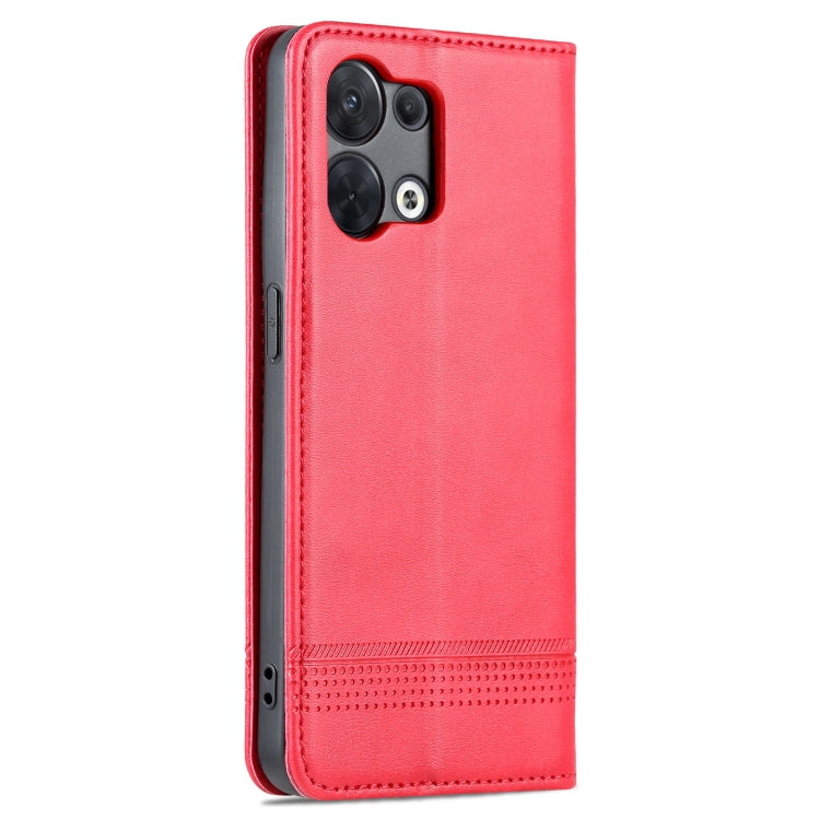 AZNS Magnetic Calf Texture Flip Leather Phone Case, For OPPO Reno9 / Reno9 Pro, For vivo X90, For vivo X90 Pro