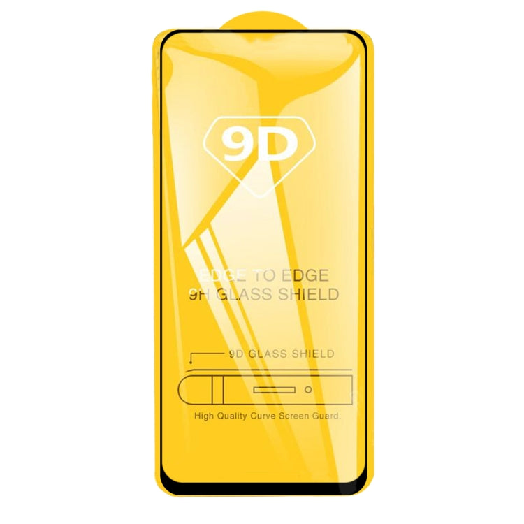 9D Full Glue Full Screen Tempered Glass Film, For OPPO Reno8 T 4G (1 PC)