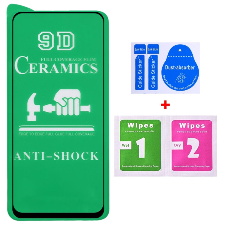 9D Full Screen Full Glue Ceramic Film, For OPPO Reno8 T 4G (1 PC)