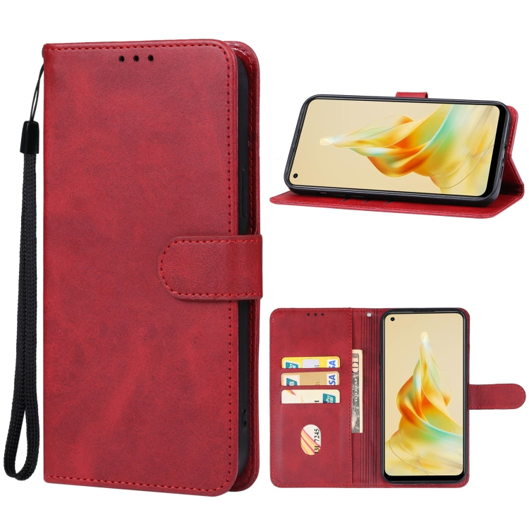 Leather Phone Case, For Motorola Moto E13, For OPPO Reno8 T 4G / CPH2481