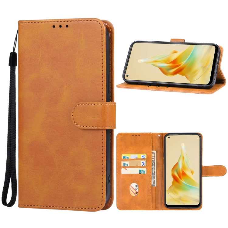 Leather Phone Case, For Motorola Moto E13, For OPPO Reno8 T 4G / CPH2481