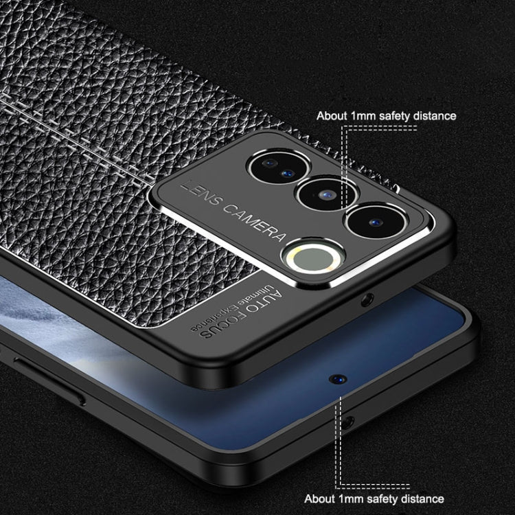 Litchi Texture TPU Phone Case, For vivo S16e, For Xiaomi Redmi K60, For Xiaomi Redmi K60 Pro, For Xiaomi Redmi K60E