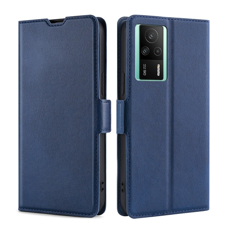 Ultra-thin Voltage Side Buckle Horizontal Flip Leather Phone Case