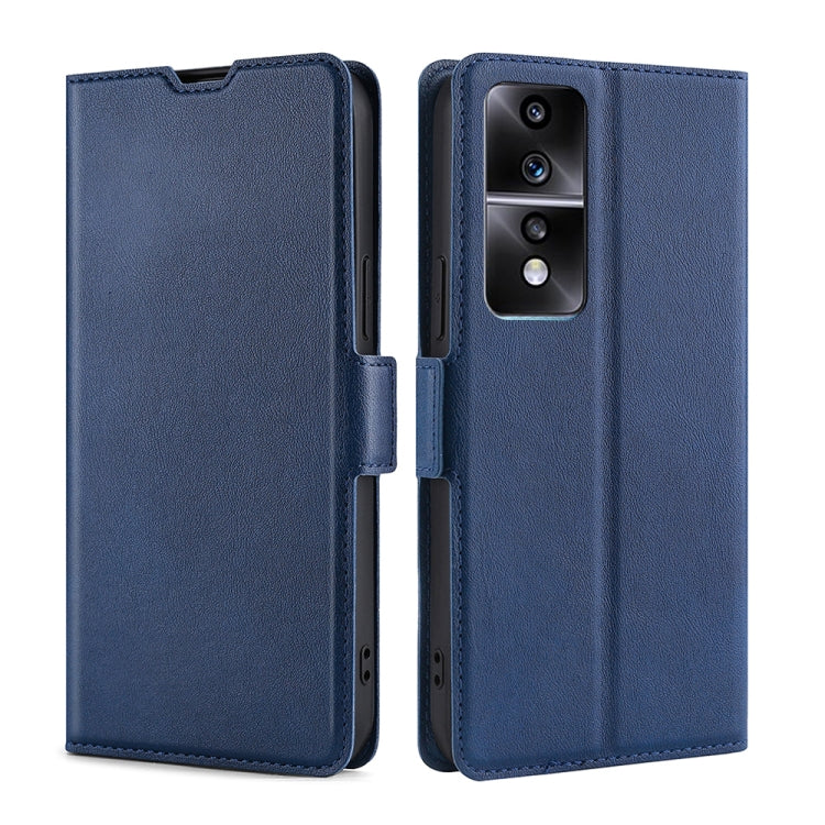 Ultra-thin Voltage Side Buckle Horizontal Flip Leather Phone Case